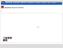 Tablet Screenshot of mashhadtravels.com